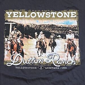 NWT Yellowstone Dutton Ranch Montana USA Graphic Tee Women’s Size 0X